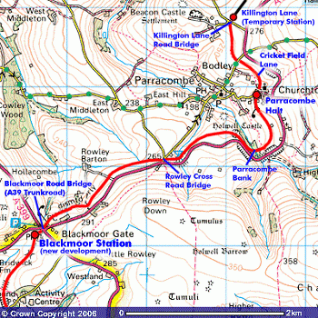 The Lynton & Barnstaple Railway - Killington Lane To Blackmoor Gate