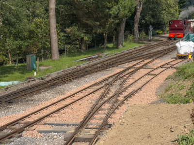 24th July 2025: New drop of ballast prior to backing and levelling