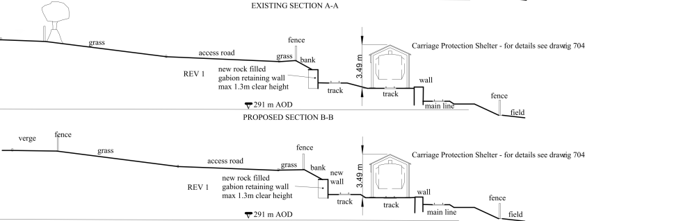 Cross section of the carriage shelter, can you help this appeal