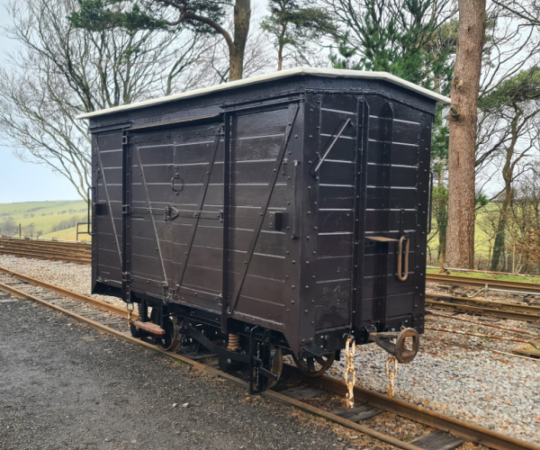 Permanent way van, essential for the maintenance of our trackwork