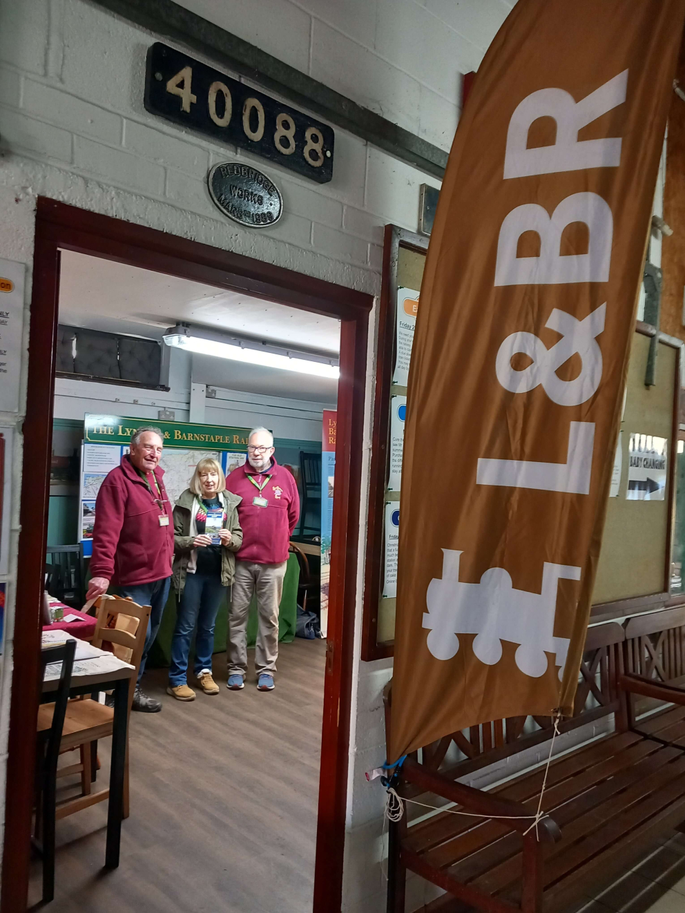 L&BR stand at the Eastleigh Lakeside Railway