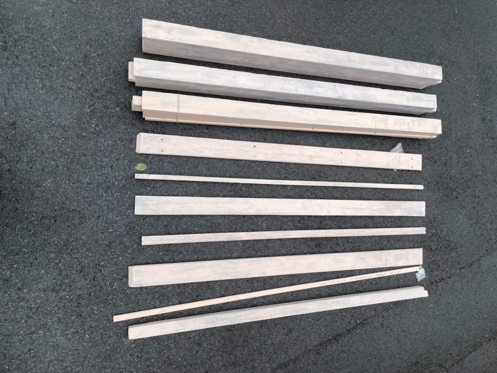 Fig 3 - frame uprights, surrounds, architrave