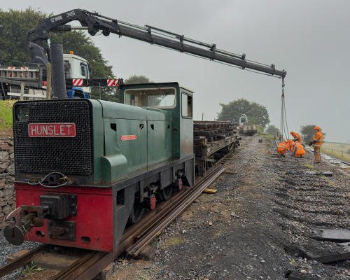 Lifting of headshunt track 2