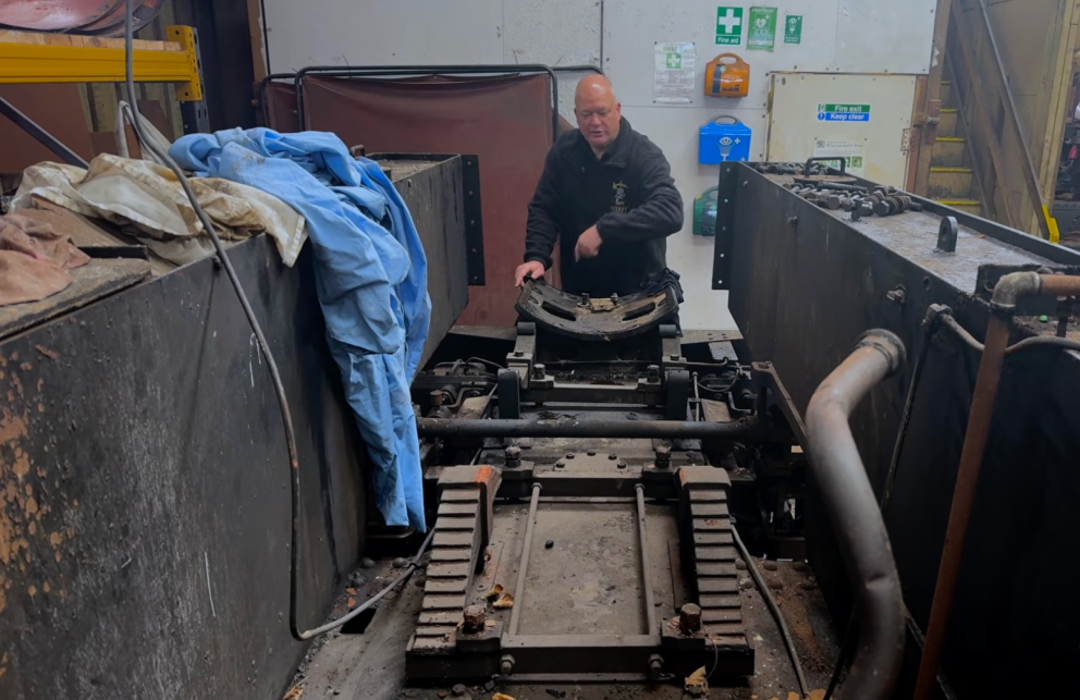 Axe with the boiler removed