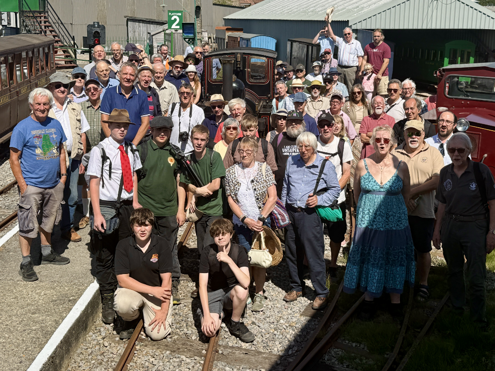 L&BR visit to the Gartell Light Railway
