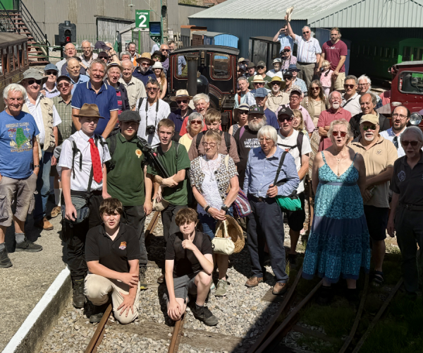 L&BR visit to the Gartell Light Railway