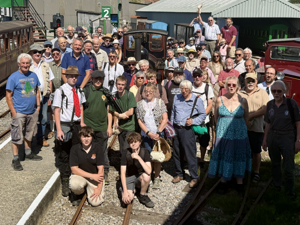 L&BR visit to the Gartell Light Railway