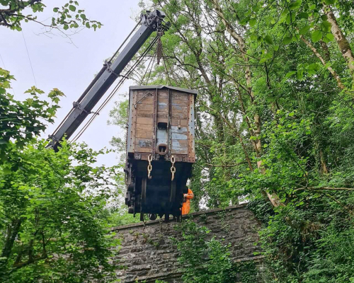 Ex RNAD box van recovery.