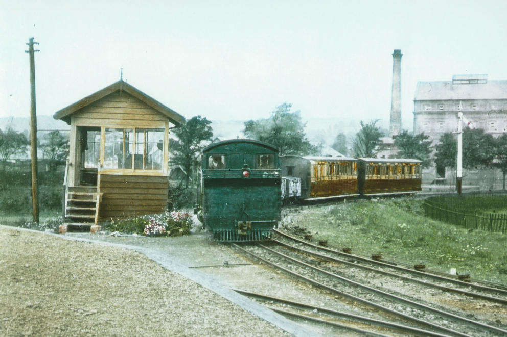 'Lyn' approaches Barnstaple Town 1909