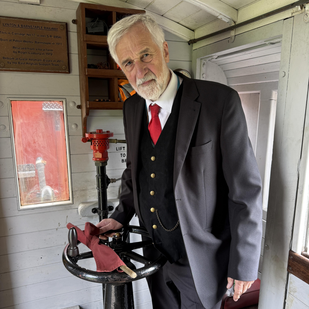 One of our railway chaplains, Tim
