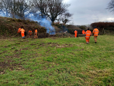 Tidy up by Bridge 63