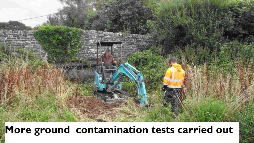 More Ground contamination tests carried out
