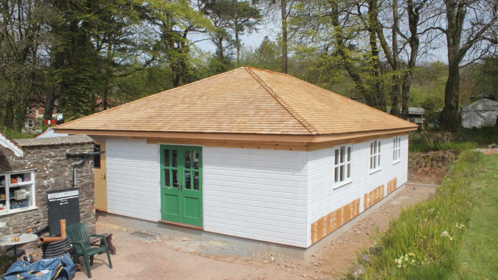 Tea Room nearing completion