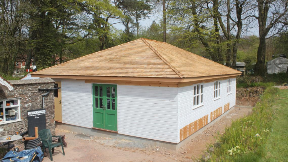 Tea Room nearing completion