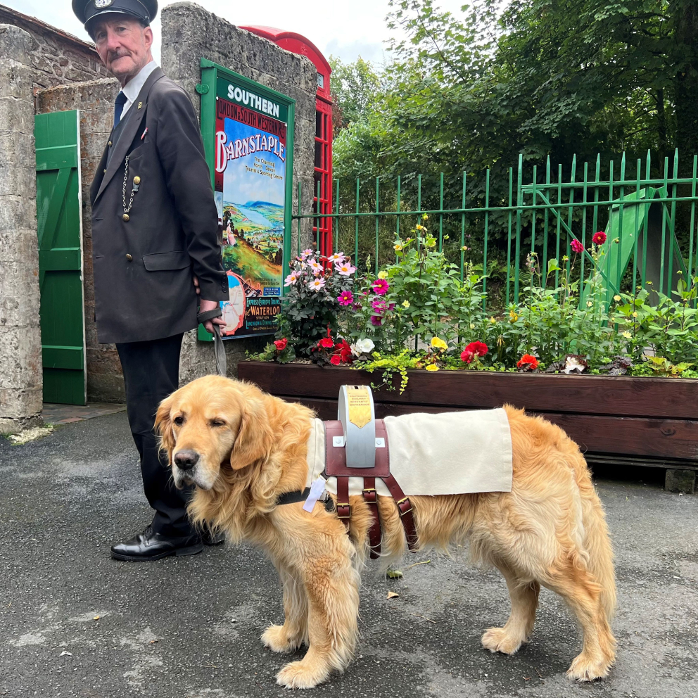 John Bond and his dog Henry