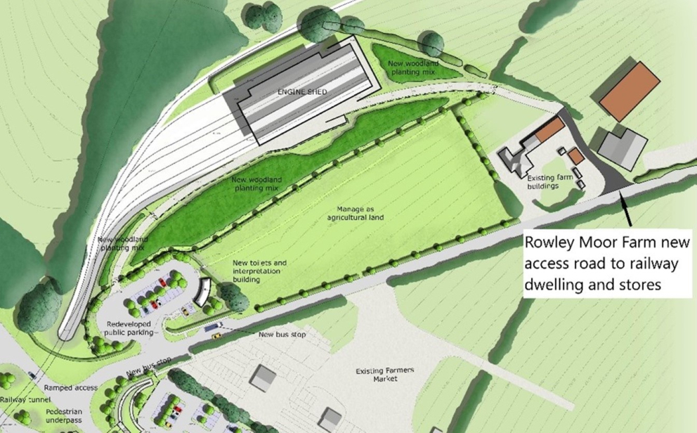 CONSTRUCTION OF NEW ROWLEY MOOR FARM ACCESS ROAD The Lynton