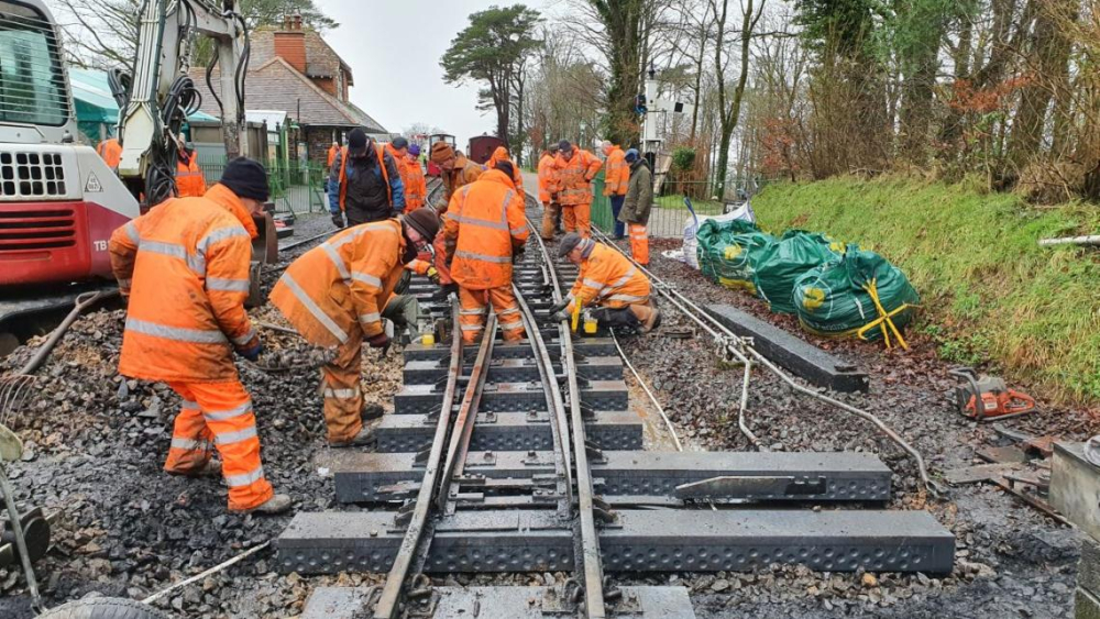 Purchase of sustainable plastic sleepers