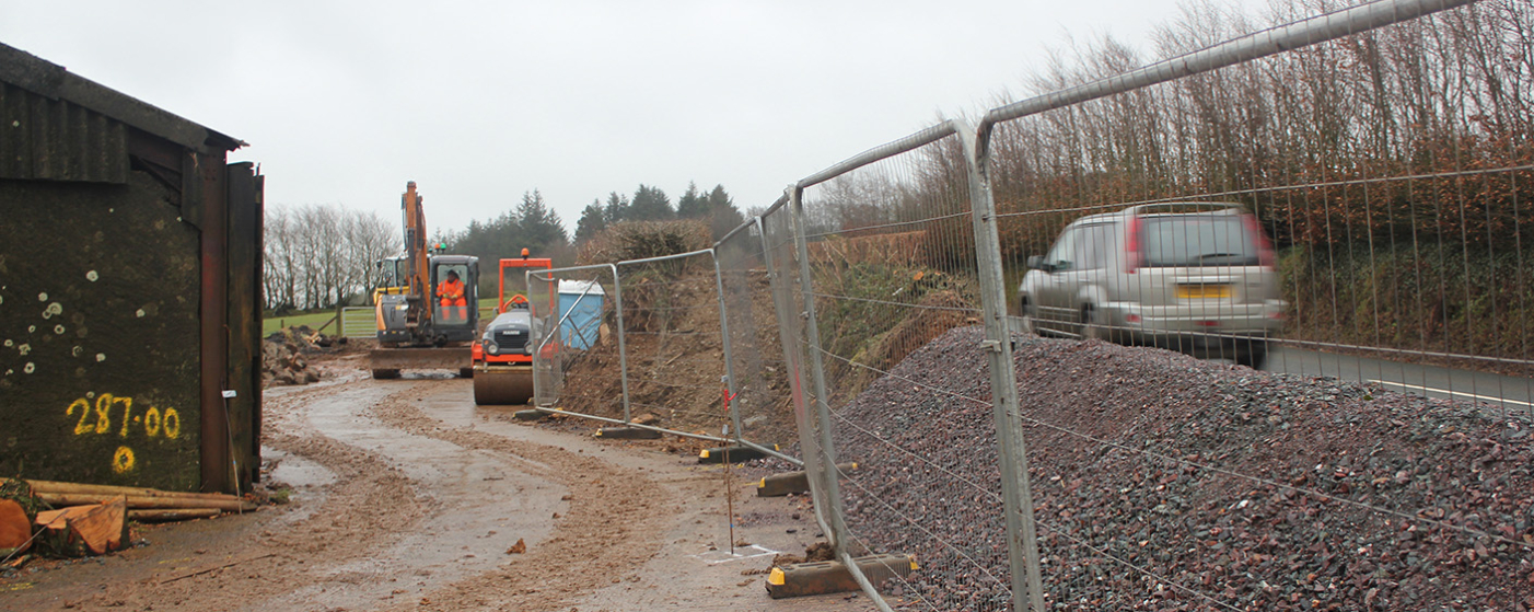 CONSTRUCTION OF NEW ROWLEY MOOR FARM ACCESS ROAD The Lynton