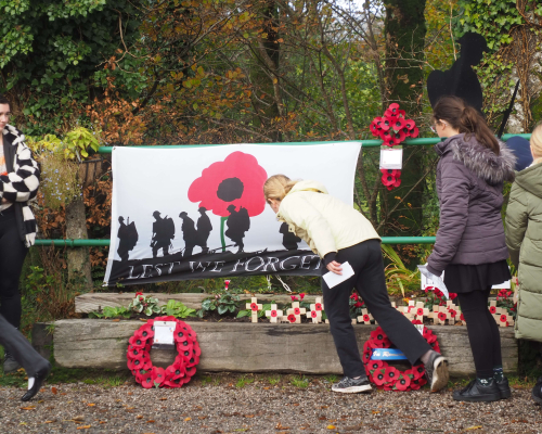 Schools Remembrance Service 10 Nov.