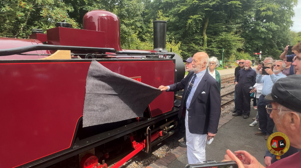 Sir George Newnes naming ceremony