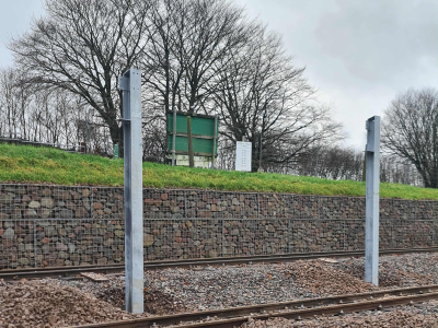 Steelwork being erected 28/11/2025