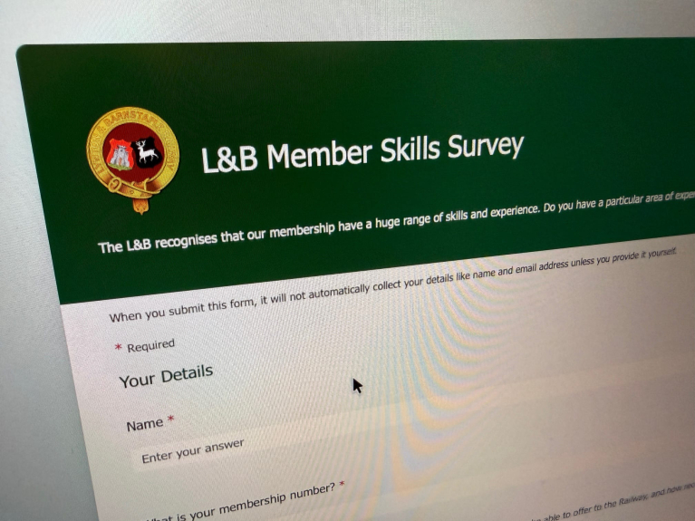 Can you help the railway - Member Skills Survey - The Lynton ...