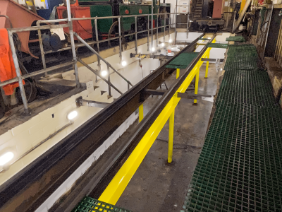 Woody Bay Inspection pit