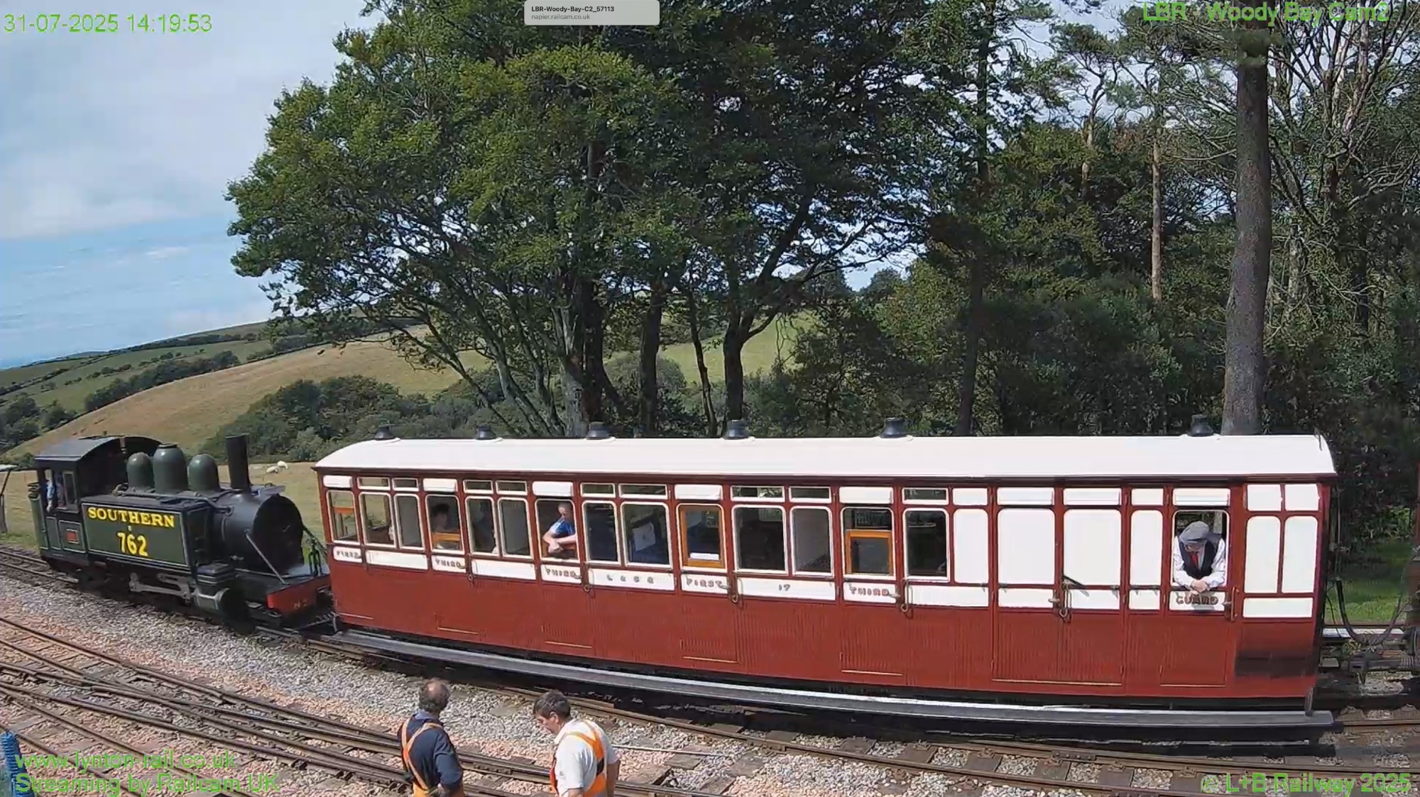 Woody Bay station