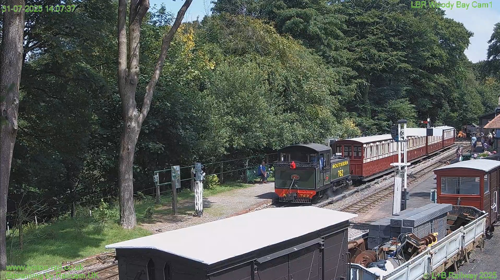 Woody Bay station